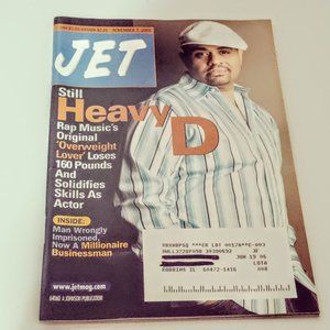 Jet HEAVY D November 7, 2005 Magazine